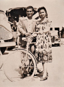 Lucera - Potito Raffaele e Di Gioia Elda nel 1947