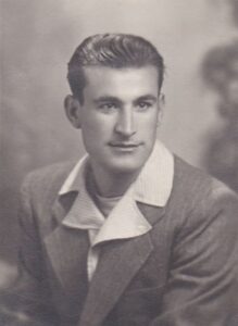 Lucera - Potito Raffaele nel 1947 - Foto fornita da Potito Antonietta