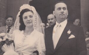 Lucera - Romice Gerardo e consorte (anni 40) - Foto fornita da Anna Romice