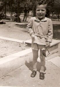 Lucera - Tolve Franco in Villa Comunale nel 1949
