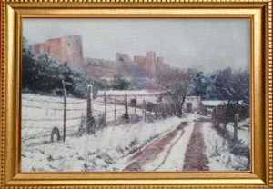 Valeno Luigi: Lucera - Il Castello - Ricordo invernale
