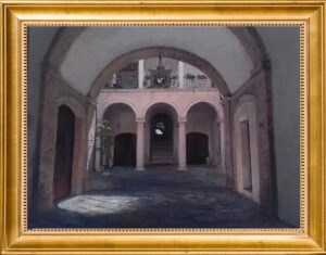 Valeno Luigi: Lucera - Palazzo Cavalli - La corte