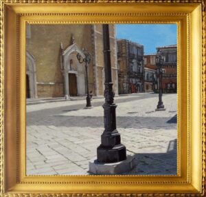 Valeno Luigi: Lucera - Piazza Duomo (scorcio)