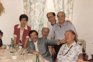 Lucera - Pappano Nino, Silvia Manzollino, f.lli Susanna, Mario Polito ed Eleuterio, anni 90