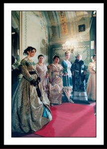 Lucera - Circolo Unione 1998 - Sfilata con abiti originali conservati da famiglie lucerine - Abito del 1840