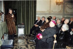 Lucera - Circolo Unione 2005 - Commemorazione del Prof. Del Giudice - Intervento della Figlia