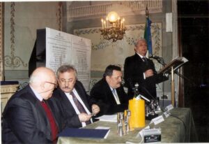Lucera - Circolo Unione 2005 - Commemorazione del Prof. Del Giudice - Intervento del Presidente del Circolo on. Bizzarri