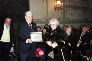 Lucera - Circolo Unione 2005 - Commemorazione del Prof. Del Giudice -Consegna Targa ricordo