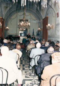 Lucera - Circolo Unione anni 2000 -Conferenza del-Vescovo di Lucera Mons. Francesco Zerrillo