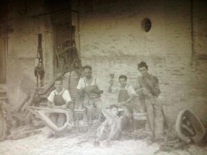 Lucera - Il sellaio in Via A Porta Croce, anni 50