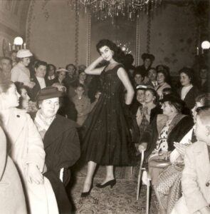 Lucera - Circolo Unione 1960 - Sfilata di moda della ditta Sans Pareil di Luigi Tove di Foggia