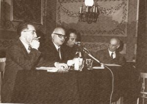 Lucera - Circolo Unione 1962 - Conferenza di Mario Sansone con la presentazione dei suoi studi letterari