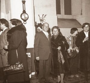 Lucera - Circolo Unione 1980 - Festa degli auguri - Rag. Manna e consorte