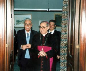 Lucera - Circolo Unione 1988 - Visita del Vescovo Castielli