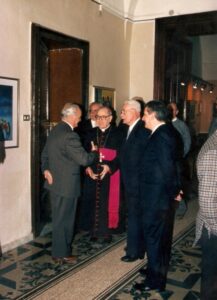 Lucera - Circolo Unione 1988 - Visita del Vescovo Castielli