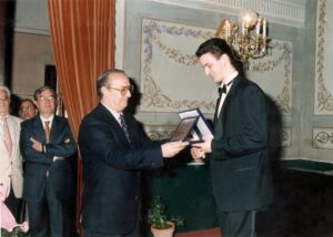 Lucera - Circolo Unione 1994 - Premiazione da parte presidente dr. Ciriaco Consiglio