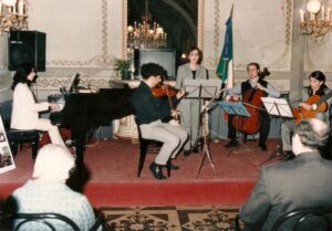 Lucera - Circolo Unione 1998 - Concerto soprano Marianna Iliceto con Giuseppe Massariello al contrabasso