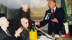 Lucera - Circolo Unione 2000 -Associazione Lucerini di Torino, Pres. Nicola Ieluzzi, Avv. Marcello Prignano, Pres. Vincenzo Bizzarri