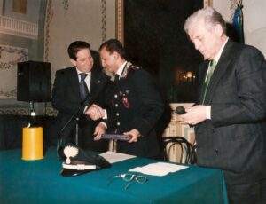 Lucera - Circolo Unione anni 90 - Conferenza Cap. Salvatore Gagliano Com.te Compagnia Carabinieri Lucera