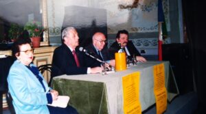 Lucera - Circolo Unione - Commemorazione del Preside Soccio -Relatore dott. Strazzulli, dott. Trincucci, Pres, Bizzarri