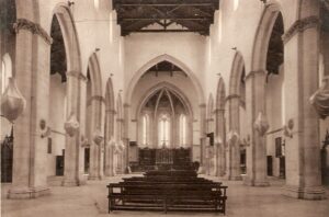 Lucera - Basilica Cattedrale 1938 - Navata centrale