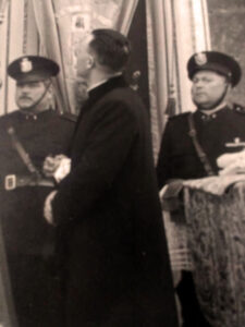 Lucera - Basilica Cattedrale 1947 - Vigili Mastromatteo (a sx) e Sponsilli (a dx)