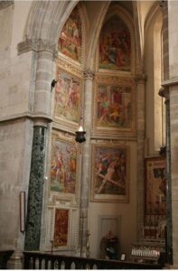 Lucera - Basilica Cattedrale 2009 - Cappella Gallucci - Aspide laterale destra