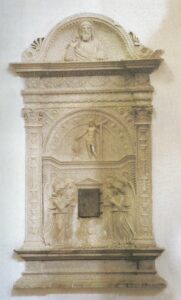 Lucera - Basilica Cattedrale anni 80 - Dal libro di Gaetano Schiraldi - Il Duomo di Lucera - 700 anni di storia - Ciborio del 1400