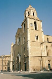 Lucera - Basilica Cattedrale anni 80 - Il campanile