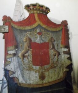 Lucera - Basilica Cattedrale primi 900 - Paravento dei Savoia