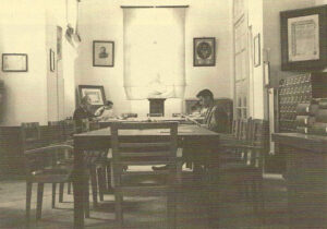 Lucera - Biblioteca comunale - Sala di Lettura anni 60