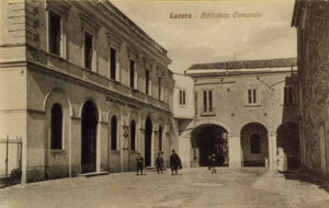 Lucera - Biblioteca comunale anni 20