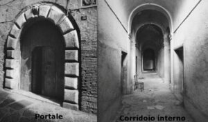 Lucera - Chiesa del SS Sacramento (dei Sacramentini) 1984 - Ex Convento dei Sacramentini in via Cairoli