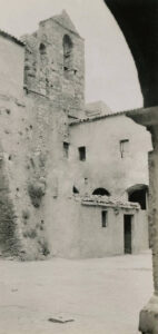 Lucera - Chiesa del SS Salvatore e Convento di San Pasquale 1944 (Monastery Courtyard)