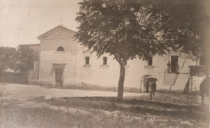 Lucera - Chiesa del SS Salvatore e Convento di San Pasquale anni 20