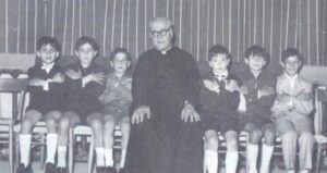 Lucera - Chiesa di Santa Maria del Carmine 1968 - 'U Nèùsse' Don Peppino Rossetti - Foto di Massimiliano Monaco