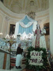 Lucera - Chiesa di Santa Maria del Carmine 2015 - Festa dei Muratori