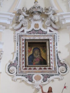 Lucera - Chiesa di Santa Maria del Carmine - Icona della Beata vergine del Carmine - Sec. XV