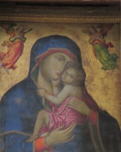 Lucera - Chiesa di Santa Maria del Carmine - Icona della Beata vergine del Carmine - Sec. XV