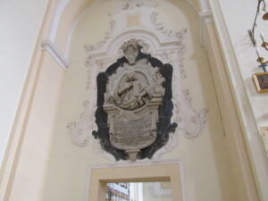 Lucera - Chiesa di Santa Maria del Carmine - Monumento funebre a Onofrio Scassa 1761