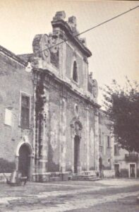 Lucera - Chiesa di Santa Maria del Carmine anni 50