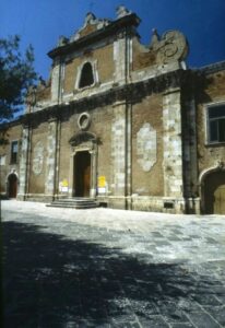 Lucera - Chiesa di Santa Maria del Carmine anni 80