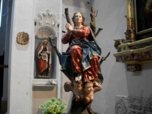 Lucera - Chiesa di Santa Maria della Pietà - Statua della Madonna dell’Incoronata