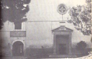 Lucera - Chiesa di Santa Maria della Pietà anni 70