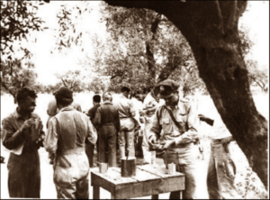 Lucera - Cofee and doughuts after mission