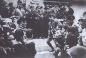 Lucera - Davanti al Circolo Unione 1932