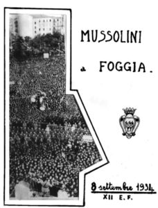 Lucera - Lucerini a Foggia durante il discorso del Duce nel 1934