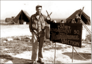 Lucera - M Sgt. Earl J. Pappy Hall - 32nd Line Chief