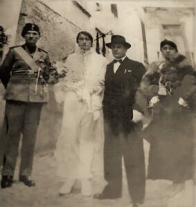 Lucera - Nonni materni ad un matrimonio - Foto di Maria Antonietta Gesumundo