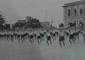 Lucera - Saggio ginnico in piazza dell'Impero 1941 - Foto di Massimiliano Monaco